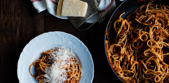 Aromatyczne spaghetti bolognese