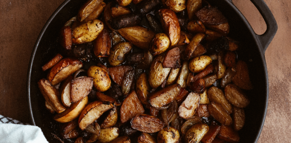 Jesienne, jednogarnkowe danie z piekarnika