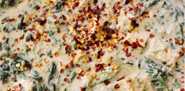 Tofu w sosie sezamowym