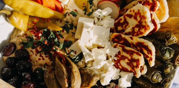 Bliskowschodni talerz mezze