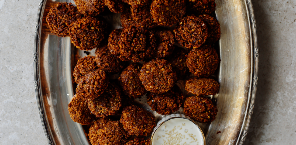 Chrupiący falafel, który uzależnia