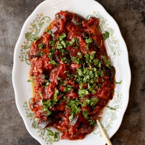 Bakłażany w pomidorach