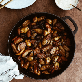 Jesienne, jednogarnkowe danie z piekarnika