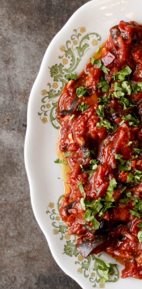 Bakłażany w pomidorach