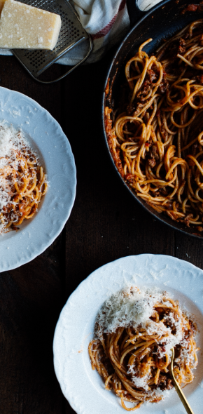 Aromatyczne spaghetti bolognese 