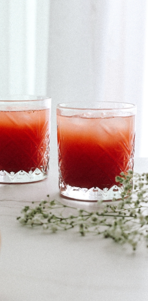 Lemoniada z arbuza i granatów